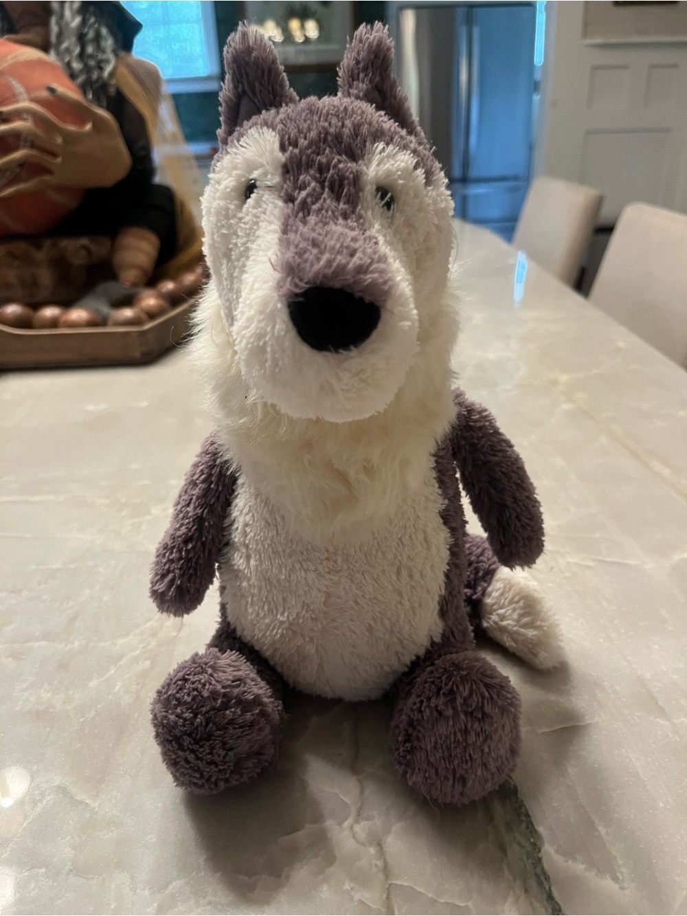 Jellycat Plush Husky woodruff retired